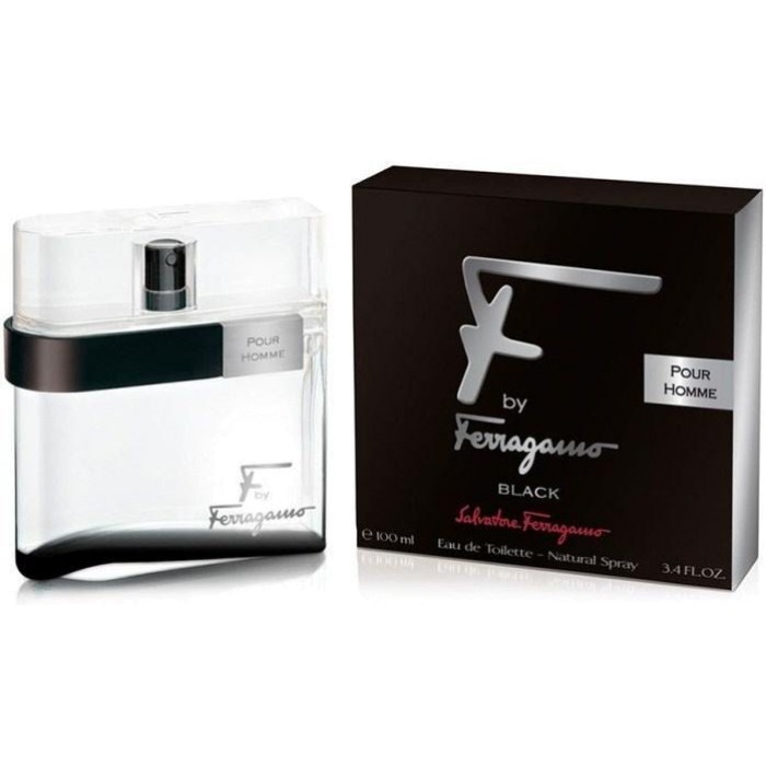 Perfume Para Hombre F By Ferragamo Black Pour Homme 100ml