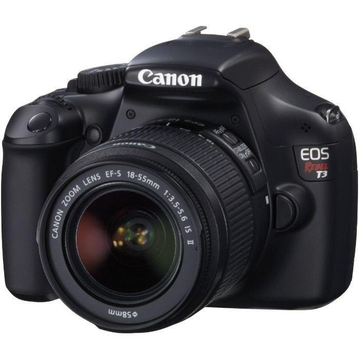 Camaras Digitales Profesionales Canon EOS Rebel T3 12 Mp + Lente 18-55 mm