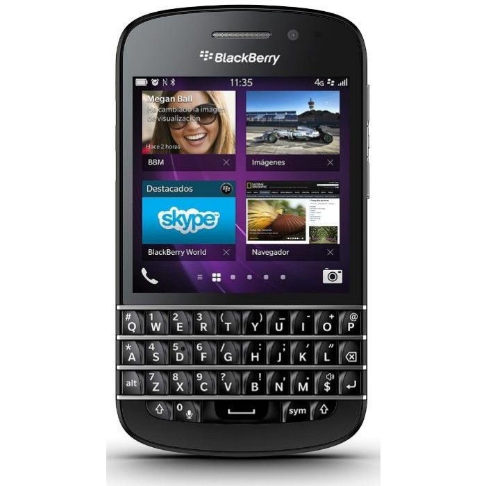 Celular Blackberry Q10 16GB Tactil y Teclado Nfc Camara 8mp