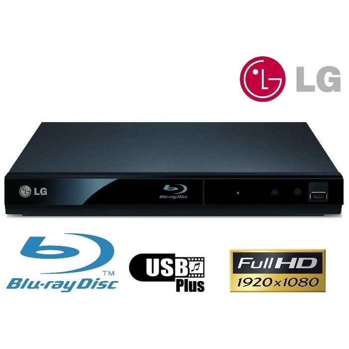 Reproductor Blu-Ray Lg Bp125 Usb Plus Mkv Divx Incluye Cable Hdmi
