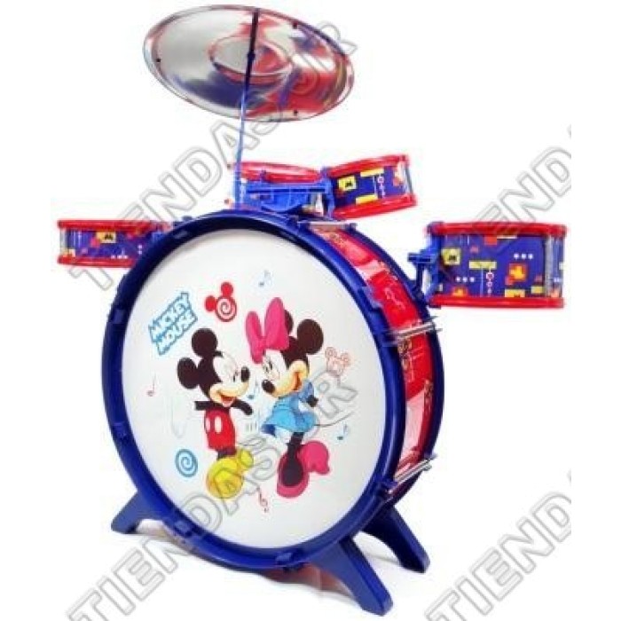 Bateria Percusion Musical De Juguete Para Niños Mickey Mouse