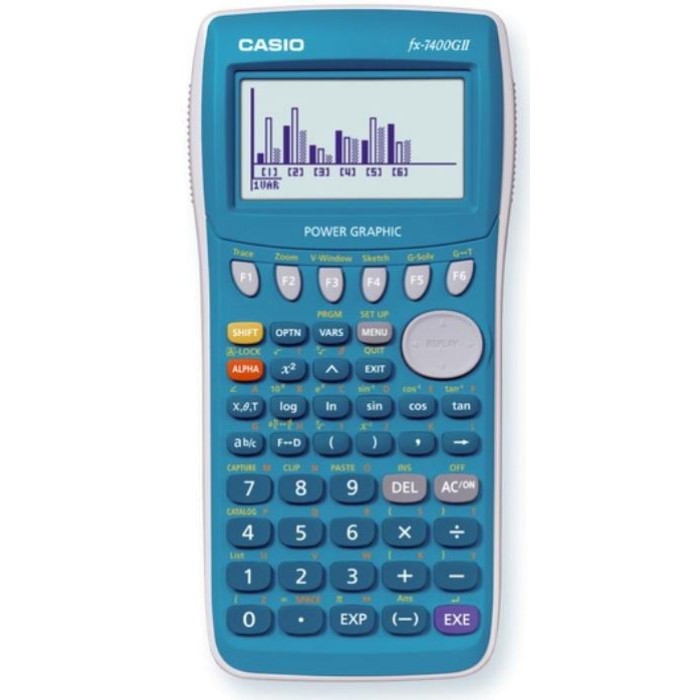 Calculadora Graficadora Cientifica Casio Fx-7400 G2 Gii 2100 Funciones