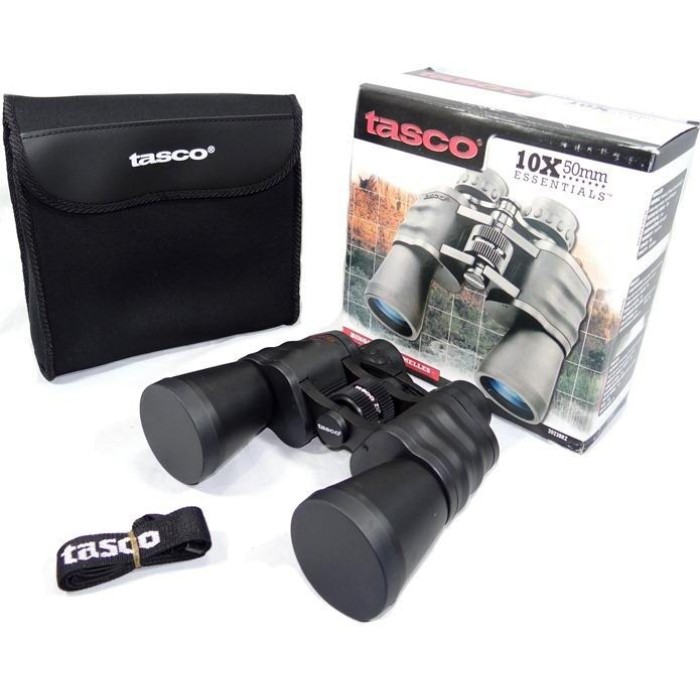 Binoculares Tasco 10x50 Essentials + Estuche +correa 2023brz
