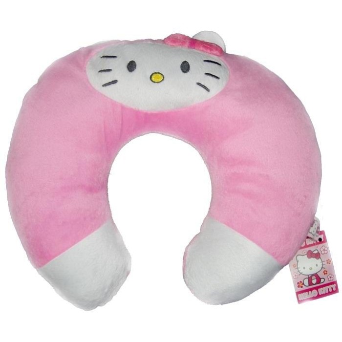 Almohada De Cuello Para Carro O Viajes De Hello Kitty Comoda