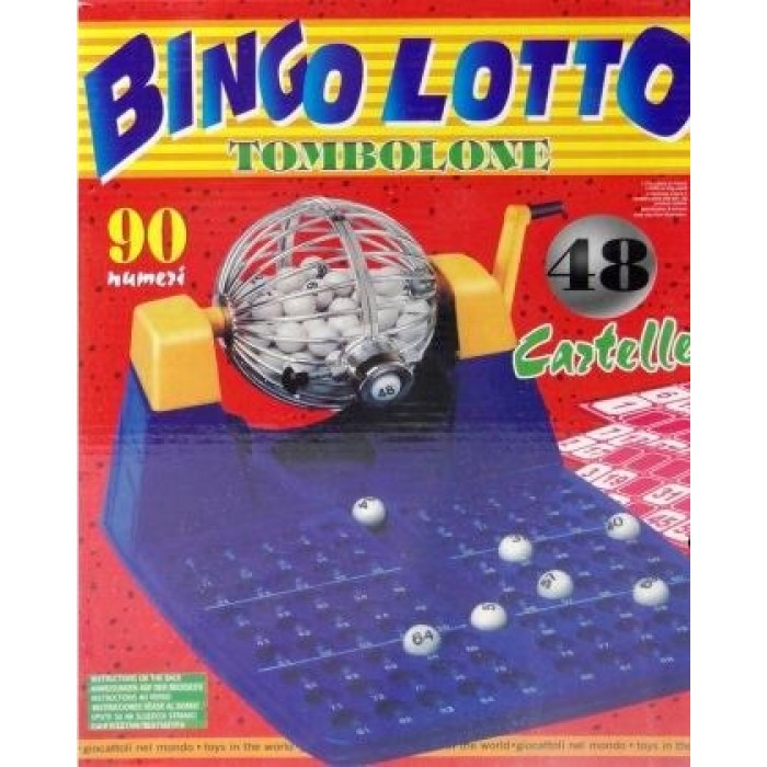 Bingo Loto Tombola Juego Para Familia Y Amigos 48 Tableros