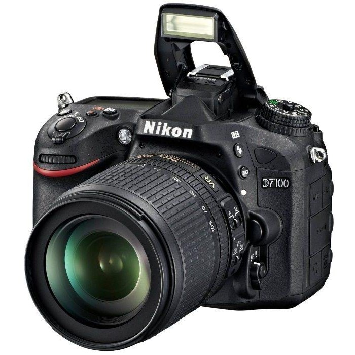 Camara Digital Profesional Nikon D7100 Hd-Slr Cmos 24.1Mp Lente 18-140mm