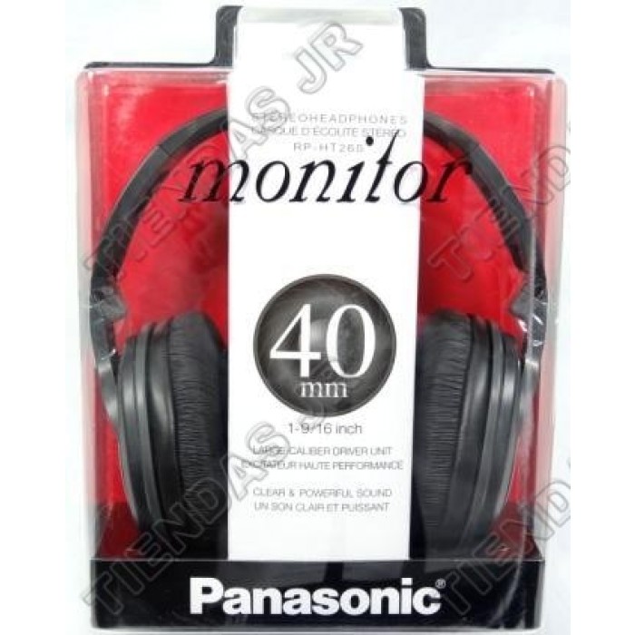 Audifonos Estereo Panasonic Rp-ht260 Monitor 40mm Grandes