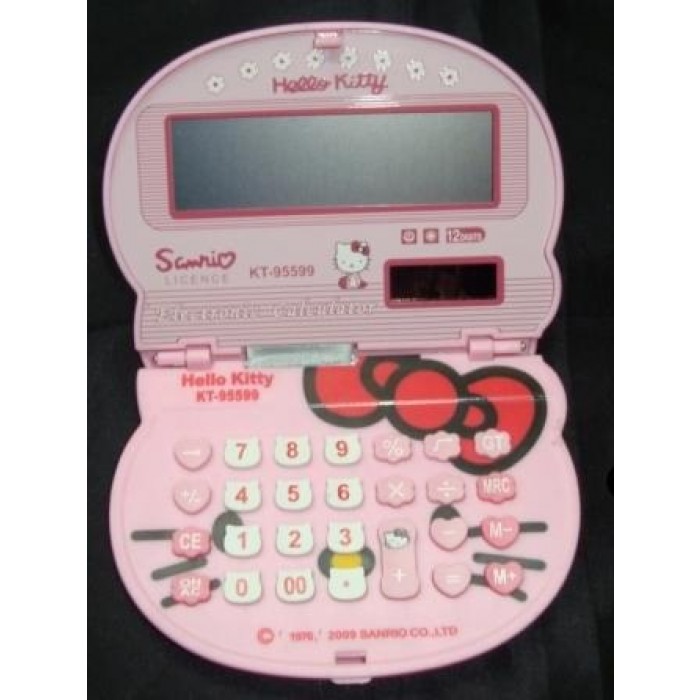 Hermosas Calculadoras Abatibles Accesorios De Hello Kitty