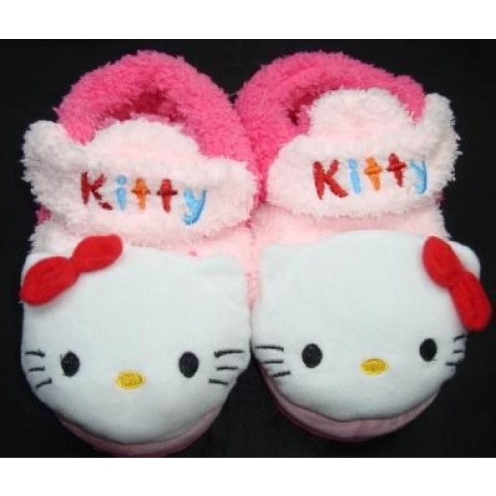 Babuchas Sandalias Pantuflas De Hello Kitty Niñas Pequeñas tipo bota 1