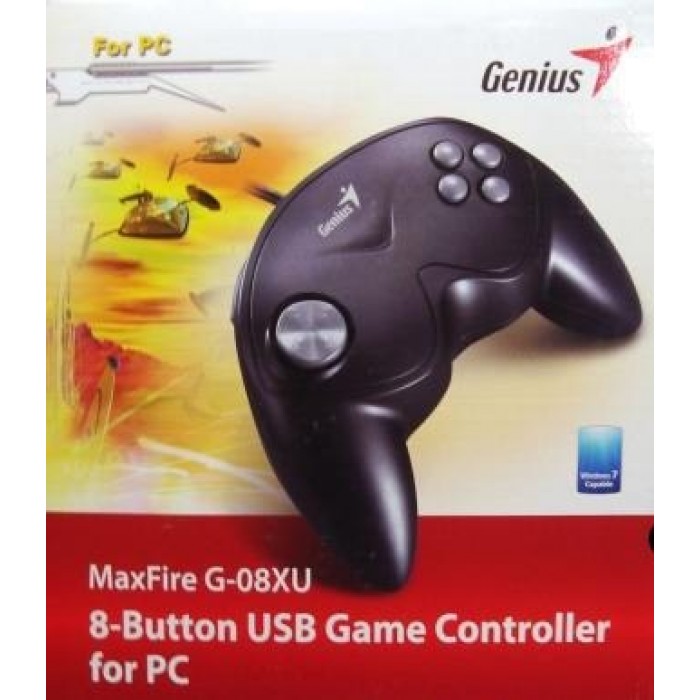 Control Usb Gamepad Genius Maxfire G-08xu Computadores