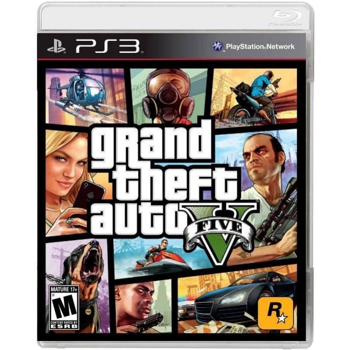 Videojuego Grand Theft Auto V 5 Para PlayStation 3