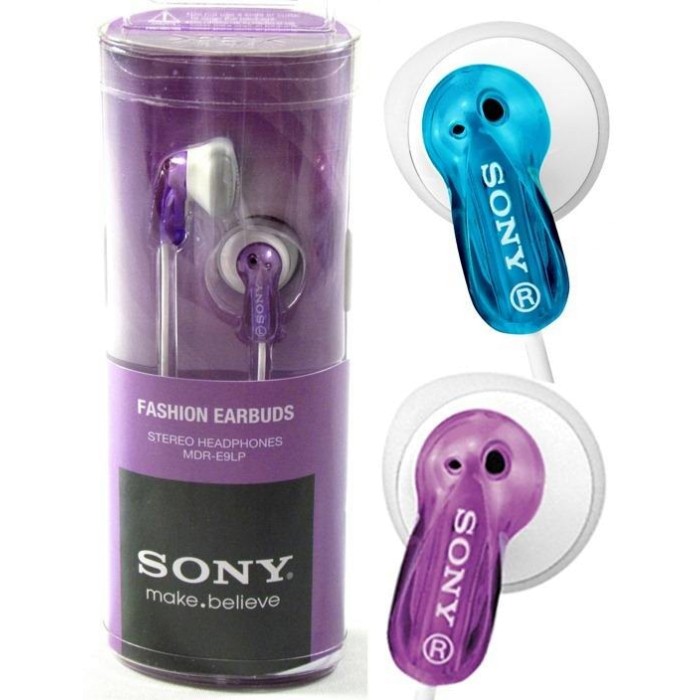 Audifono Sony Original Estereo Fashions Mdr-e9lp Colores