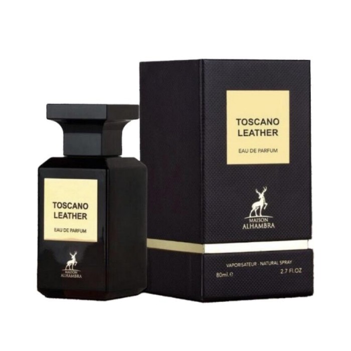 Perfume Toscano Leather De Maison Alhambra 80 Ml