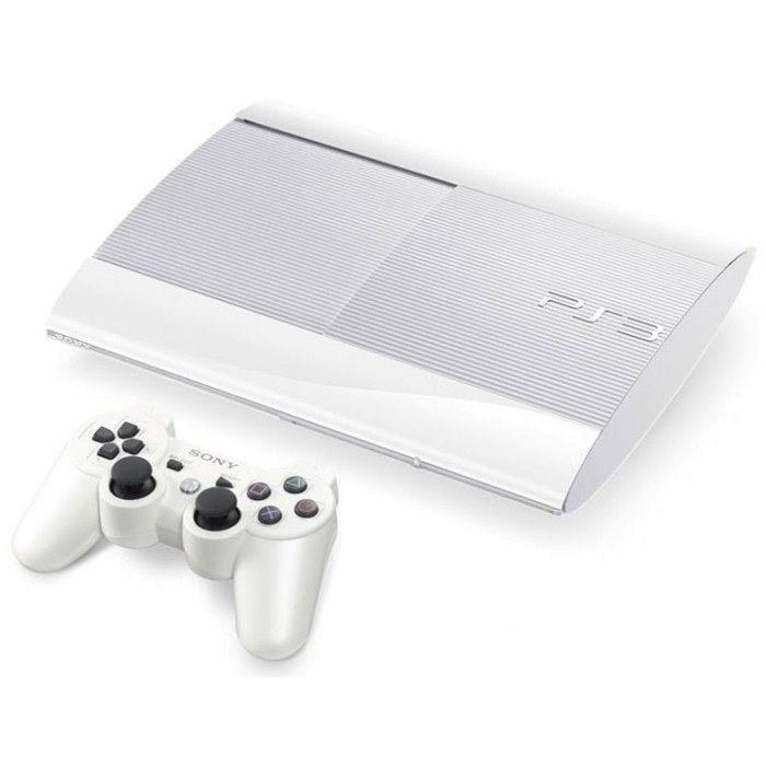 Consola Videojuegos PlayStation 3 Ultra Slim Blanco 500Gb + 1 Control