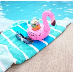 Decoración Para Fiestas Flotadores Para Piscina Porta Bebidas Flamingo Rosa