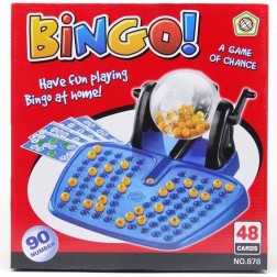 Bingo Loto Tombola Juego De Mesa Para Familia Y Amigos 48 Tableros 90 Numeros