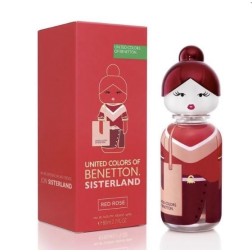 Perfume Para Dama Sisterland Red Rose De Benetton 80 Ml