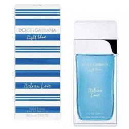 Perfume Para Dama Light Blue Italian Love Dolce & Gabbana 100 Ml