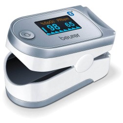 Pulsioxímetro Digital Beurer Mide Oxígeno y Pulso Cardíaco Con Bluetooth PO60