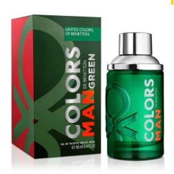 Perfume Benetton Colors Man Green Para Hombres 100 Ml EDT